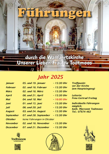Kirchenführungen 2025
