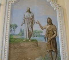 Christus mit Johannes dem Täufer Christus mit Johannes dem Täufer